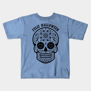 Feliz Halloween - dia de muertos Kids T-Shirt